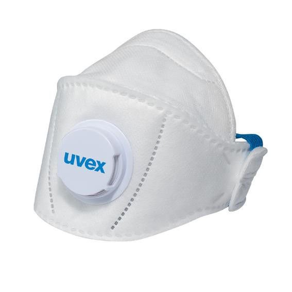 Uvex Silv-Air 5100+ Premium FFP1 Düz Katlanabilir Maske