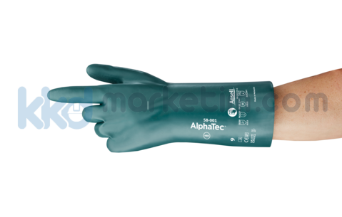 Ansell AlphaTec ® 58-001 ESD Kimyasal İş Eldiveni