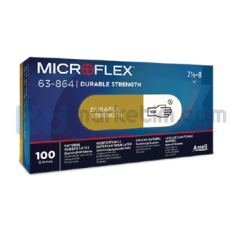 ﻿Ansell MICROFLEX® 63-864 Tek Kullanımlık Pudralı Eldiven