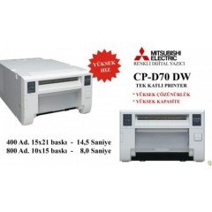 Mitsubishi CK-D768 Photo Printer Kağıdı (Termal Kağıt) 15-20 cm