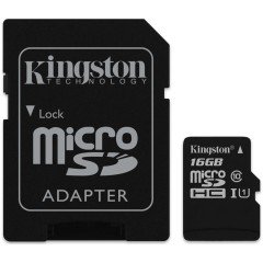 Kingston Canvas Select 16 GB SDCS/16GB Class 10 45MB/s Okuma