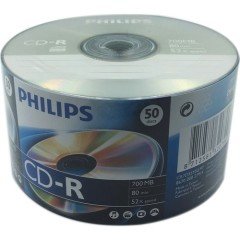 Philips 700 MB 50'lik CD-R 1 Paket