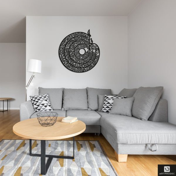 AYETÜL KÜRSÜ YUVARLAK METAL ART
