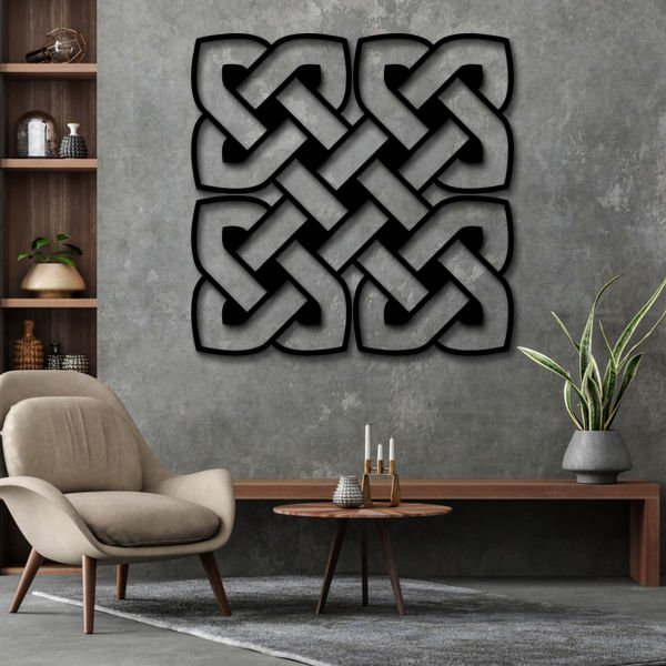 CELTİC KNOT METAL WALL ART