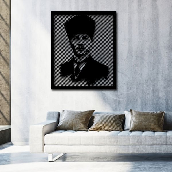 ATATÜRK POTRE METAL WALL ART