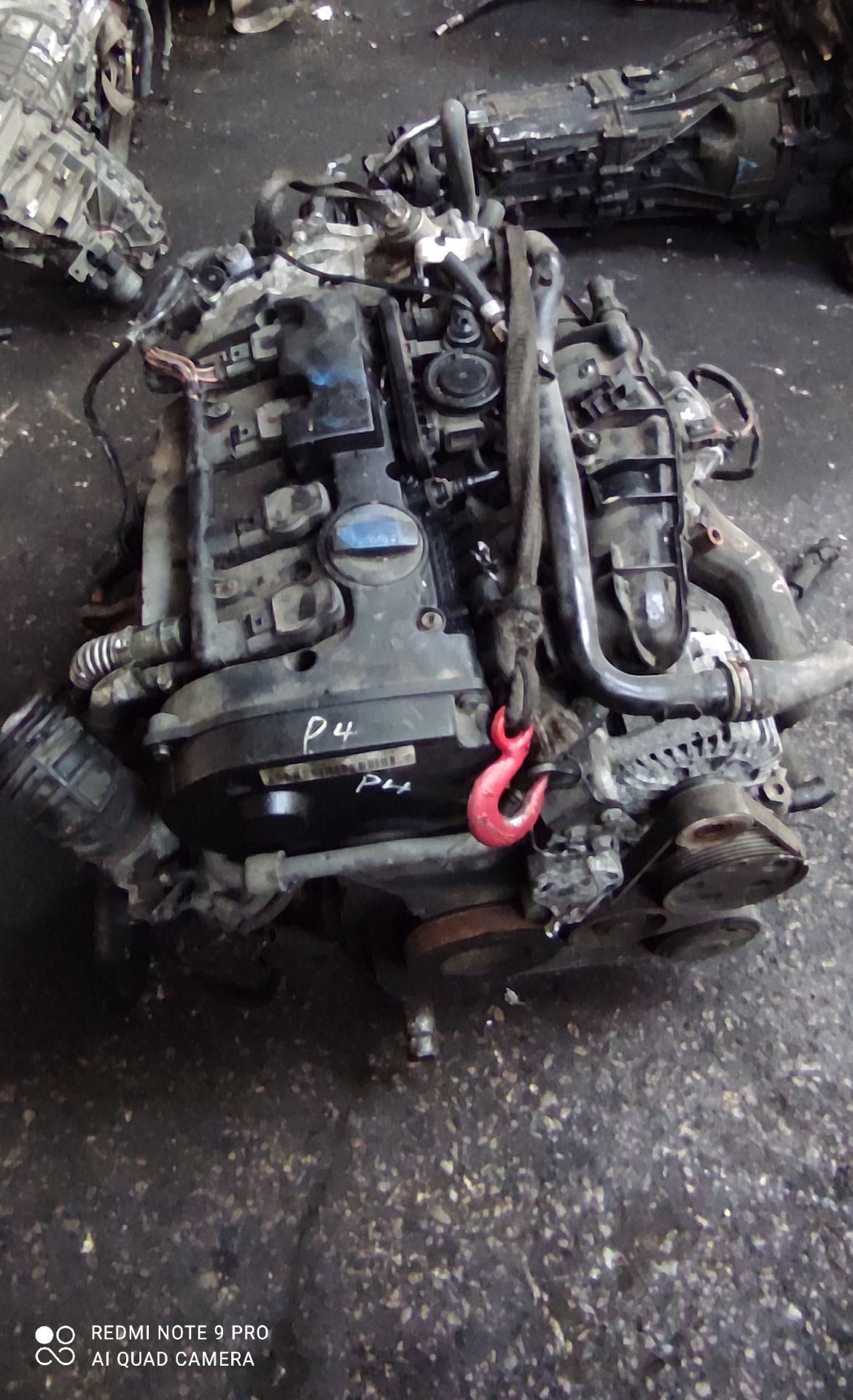Audi A4 2.0 Tfsi Çıkma Komple Motor