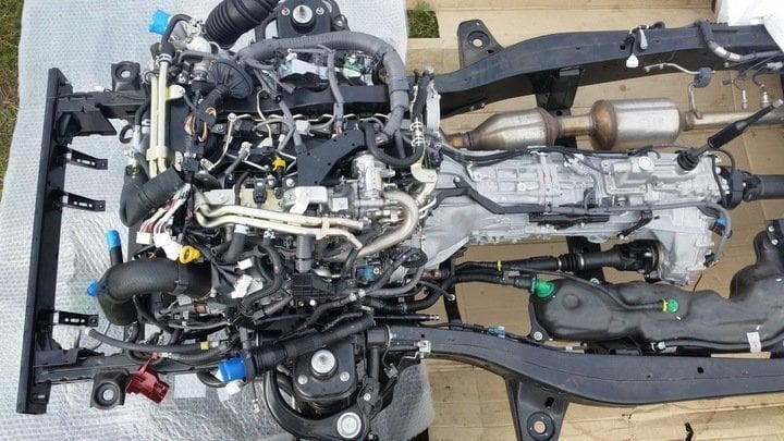 Toyota Hilux 2.4 D 2Gd Çıkma Motor