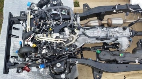 Toyota Hilux 2.4 D 2Gd Çıkma Motor