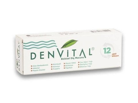 Denvital Bitkisel Diş Macunu