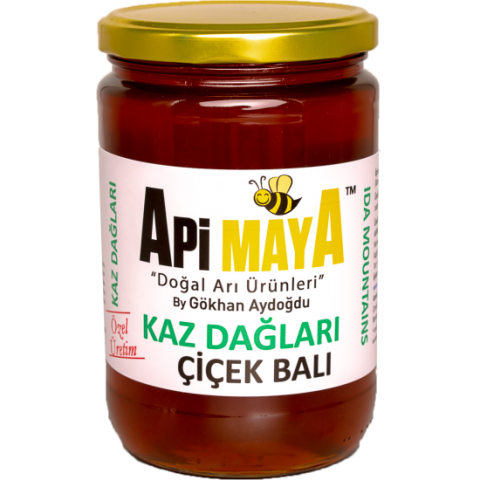 Kaz Dağları Özel Üretim Ham Çiçek Balı 850 gr.