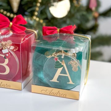 Kişiye Özel Christmas Figürlü Anahtarlık
