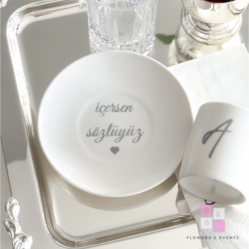 Damat Kahve Fincanı Gümüş