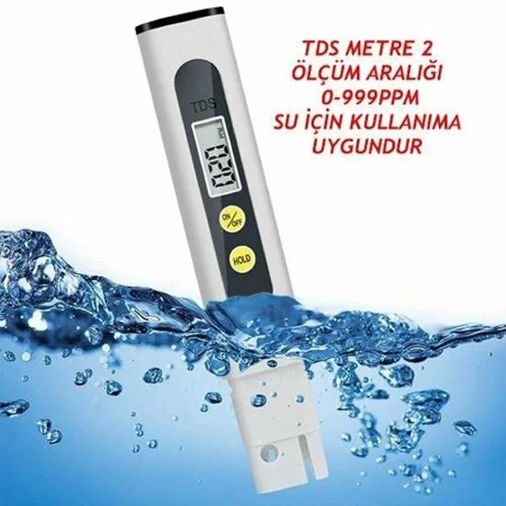 TDS Nedir? TDS Metre Nedir? TDS Metre Ne İşe Yarar?