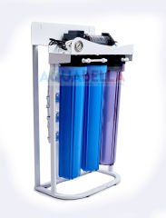 500 GPD Direk Akışlı Saf Su Üretme Cihazı Günde 1900 LT Kapasiteli UV Cihazlı