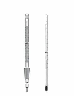 LG029.05.1025 Termometre, Şilifsiz -10 / +250 °C