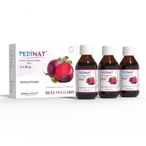 Pedinat Kırmızı Pancar Kökü Tozu 3 X 20 Gr