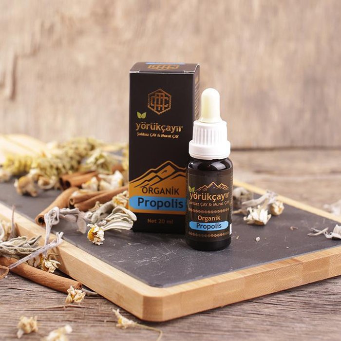 Yörükçayır Organik Propolis Damla Su Bazlı 20 ml
