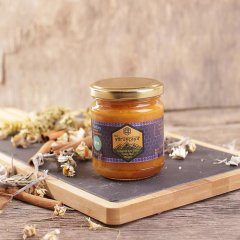 Yörükçayır Organik Arı Sütü Bal Polen Karışımı 240 Gr