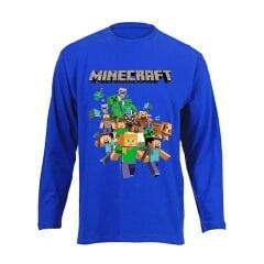 Minecraft Uzun Kol Çocuk Tişört Yeni Unisex