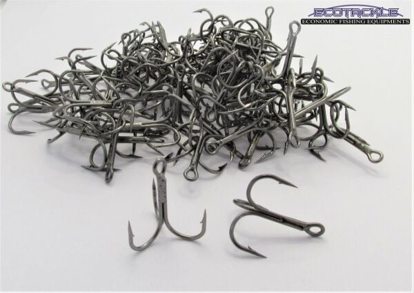 Ecotackle TB-16 Üçlü İğne Black Nikel 100p 14