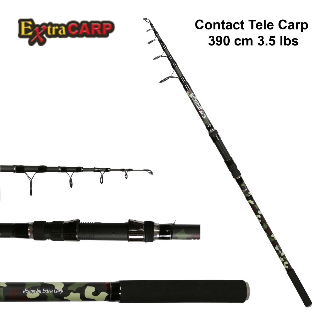 Teleskopik Sazan Kamışı 390cm 3,5lbs