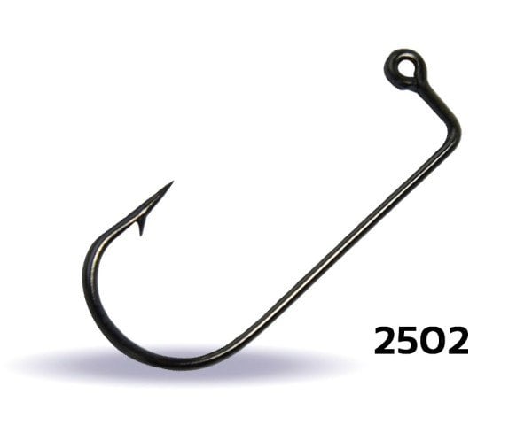 Youvella 2502 Jig Head İğnesi Delikli Uzun 100'lü Kutu Black Nikel