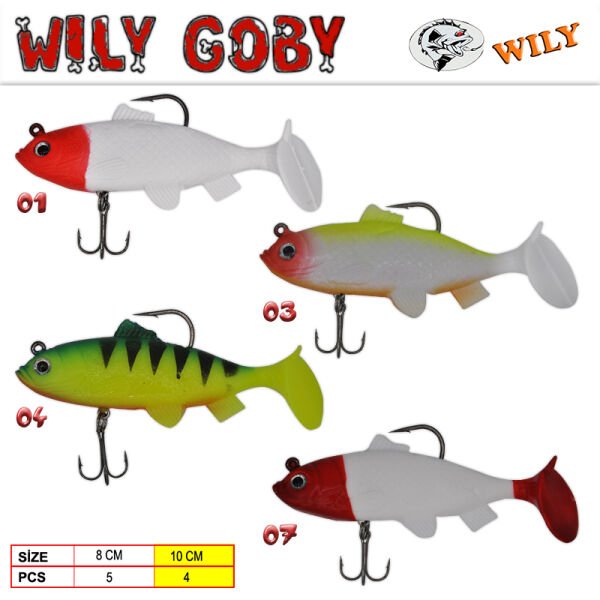 Wily Goby Sazan Silikon 10 cm