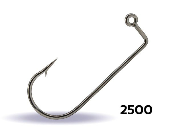 Youvella 2500 Jig Head İğnesi Delikli Uzun 100'lü Kutu Nikel