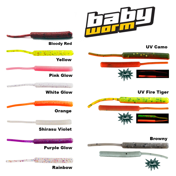Fujin Baby Worm 5.2 cm Floating LRF Silikonu