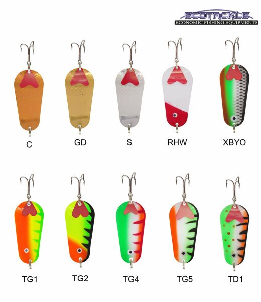 Ecotackle 2607 Turna Kaşığı 28G TG5