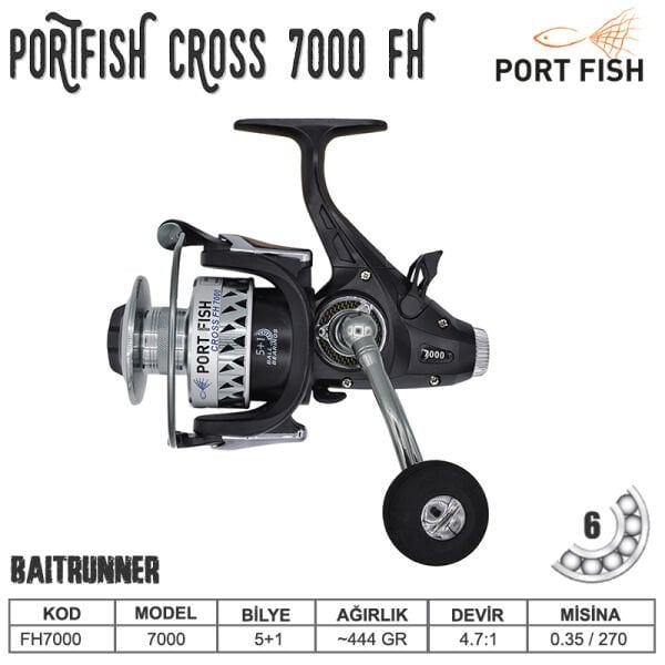 Portfish Cross FH  7000 Baitrunner