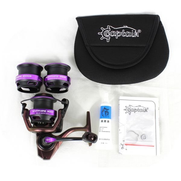 Captain Sapphire PRO 2500-2508-3000 Spin Makine 9+1 BB