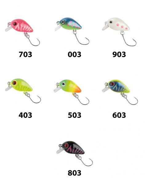 Balzer 16023 Trout Wobbler UV Active 3cm Maket Balık Suni Yem