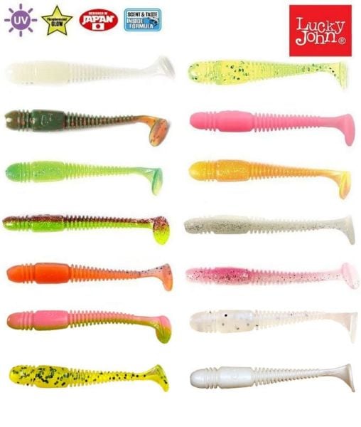 Lucky John Tioga 2.9'' (7.36 cm) 7P Silikon Yem T47