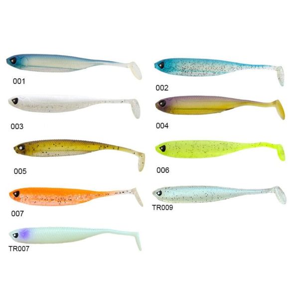 Lucky John Makora 3D Shad Tail 3'' (7.62 cm) 7P Silikon Yem 003