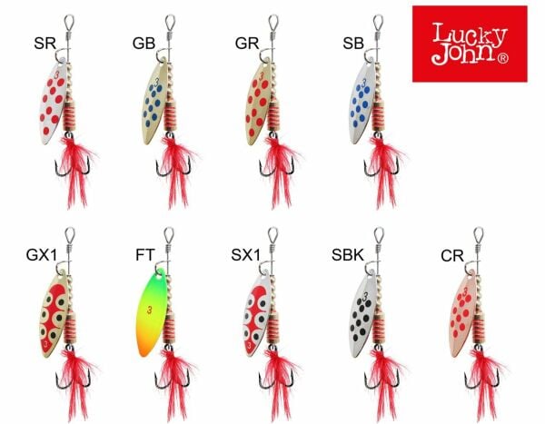 Lucky John Spin X Long Döner Kaşık 4 Gr No:2 SX1