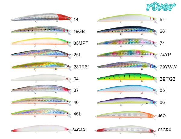 River Treble Devil 125F 12.5cm 14.5Gr  0.3-0.6mt 34