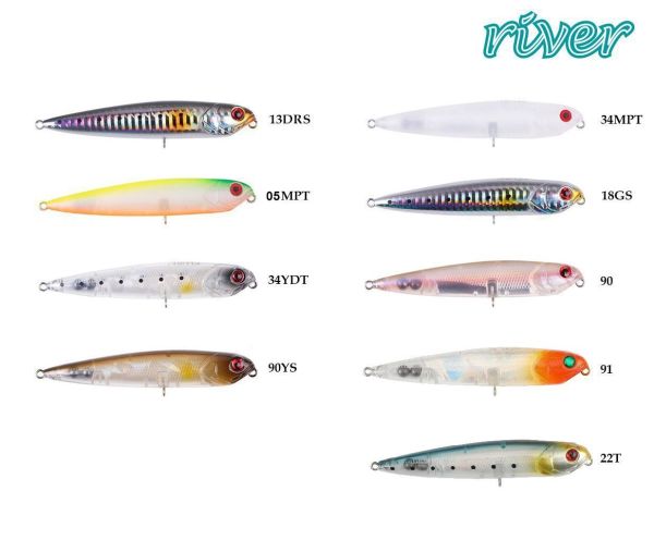 River Seabass Bullet 95 9.5Cm 11G Popper Maket Balık 05MPT
