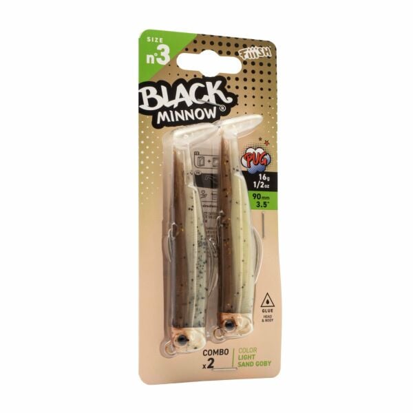 Fiiish Bm120/3 Bm3171 Double Combo Pug 16g Light Sand Goby