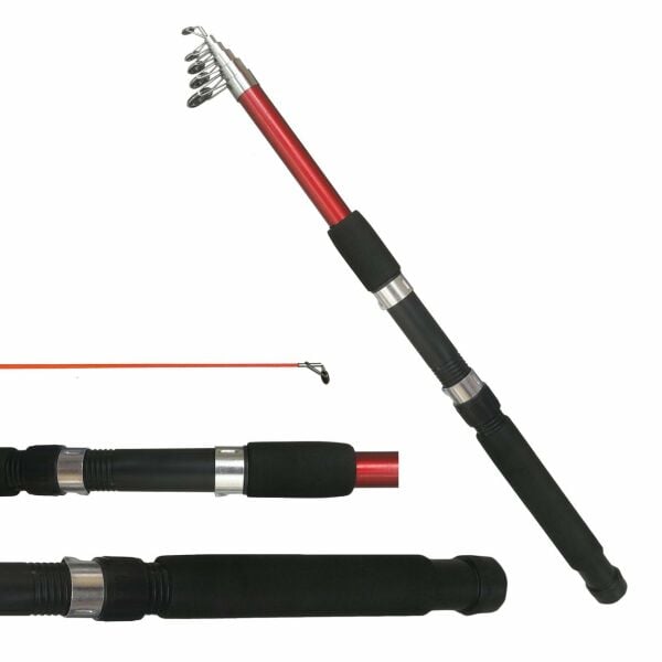 Mistral Teleskopik Kamış 40-80 Gr Kırmızı - 270