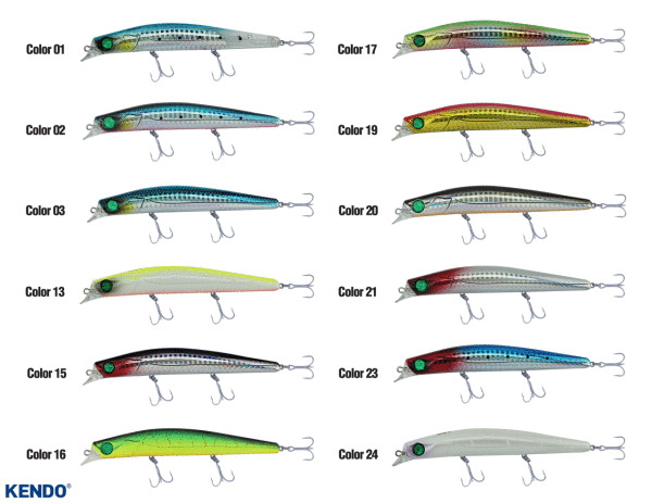 Kendo Haryu 9.5 cm 8.0g Floatıng Suni Yem