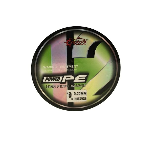 Captain X12 Power PE 12 Örgü Spin İp Misina 150mt Green White