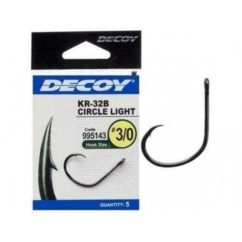 DECOY KR-32B Circle Light Black Nickel Olta İğnesi