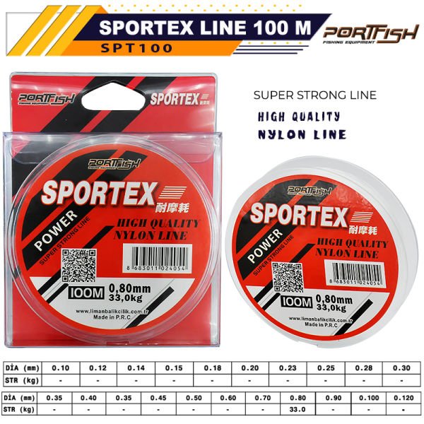 Portfish Sportex Misina 100mt