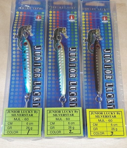 SILVERSTAR JUNIOR LUCKY JIG - MJL60  6CM - 26GR