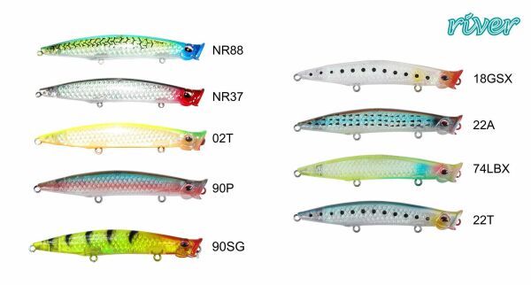 River Pop'n Catch 3D 90 9cm 8Gr Popper 90P