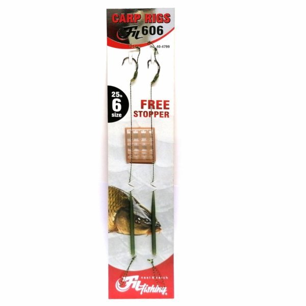 Carp Rigs 606 2li Hazır Takım No: 4