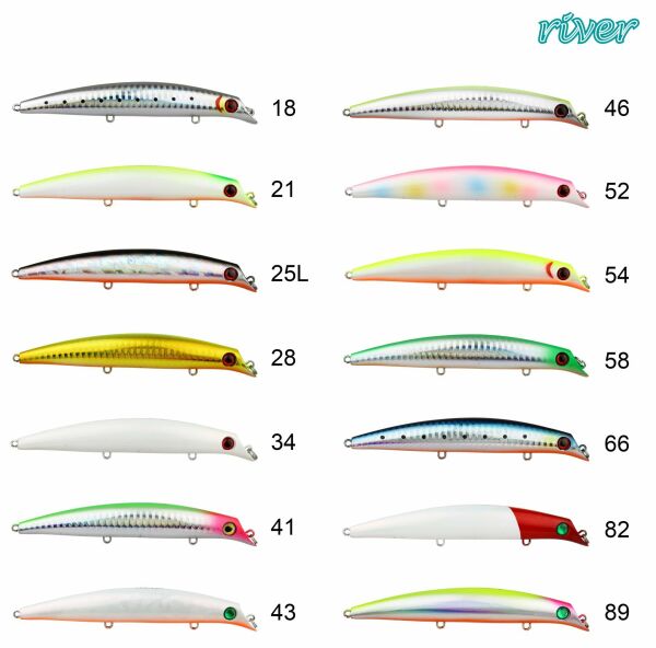 River Bass Professor 120F 12Cm 16G Maket Balık 43