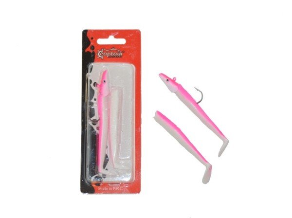 Captain 3071 Ultimate Sardine 12cm Levrek Silikonu 2'li Suni Yem