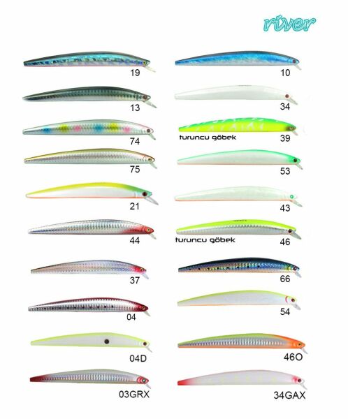 River Treble Devil 145F 14.5cm 21.5Gr 0.3-0.7mt 03GRX